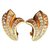 Christian Dior Ohrringe Golden Metall  ref.305011