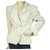 Vivienne Westwood Giacca con bottoni blazer in seta grigia alcolica con ruches taglia UK 14 Grigio Elastan  ref.305237