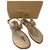Michael Kors sandals Golden Leather  ref.305259