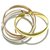 Love Cartier Trinity Golden Gelbes Gold  ref.305290
