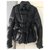 Burberry Manteaux, Vêtements d'extérieur Polyester Noir  ref.305508
