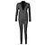 The Kooples Abito in pelle con revers a scacchi