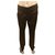 Gucci straight legged trousers Dark brown Viscose  ref.306023