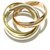Love Cartier Trinity Golden Gelbes Gold  ref.306089