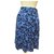 Agnès b. Skirts Black Blue Cotton  ref.306134