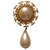 Chanel JAHRGANG Golden Metall  ref.306155
