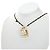 Chanel Gold Chanel No.5 Perfume Bottle Necklace Black Golden - view 5