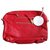 Chloé Clutch-Taschen Rot Leder  ref.306357