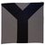 Yves Saint Laurent Bufandas de seda Negro Blanco  ref.306570