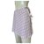 Coleção feminina de saia monograma Christian Dior Rosa Branco Algodão  ref.306660