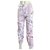 Pantaloni Christian Dior con monogramma fiori di ciliegio. Rosa Bianco Cotone  ref.306661
