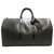 Louis Vuitton Keepall 50 Negro Cuero  ref.306965