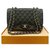 Timeless Chanel Black Quilted Caviar Leather Classic Jumbo Single Flap Bag  ref.307127