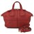 Givenchy Red Micro Nightingale Leather Satchel  ref.307197
