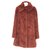 Balmain Coat Brown Acrylic  ref.307423