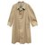 raincoat man Burberry vintage t 44 Beige Polyester  ref.307781
