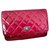Chanel Classic wallet on chain Dark red  ref.307784