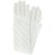 Chanel Quilted White Lambskin Leather Long Gloves  ref.307837