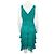Tadashi Shoji Blaugrünes Cocktailkleid - Ansicht 3