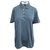 Hugo Boss Poloshirt mit blauem Muster Baumwolle  ref.307960