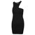 Halston Heritage Black Bandage Dress Viscose Cellulose fibre  ref.308045