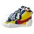 Zapatillas altas de corte alto Varsity Maize Blazer de Nike x Sacai Roja Cuero  ref.308245