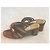 Ballin Brown Leather Mules with Pink Glass Buckle - view 4