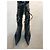 Botas Casadei de piel negra con tacón alto Negro - vista 8