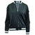 3.1 Phillip Lim Black Satin Jacket with Laser Cut Embroidery Wool  ref.308355