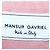 Mansur Gavriel Pochette a mezza luna rosa pastello - vista 7