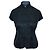 Shanghai Tang Camicia goffrata in seta nera stile Cheongsam Nero