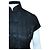 Shanghai Tang Camicia goffrata in seta nera stile Cheongsam Nero - vista 5