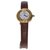 Love Relógio de pulso feminino Cartier Trinity charmoso vermeil Marrom Banhado a ouro  ref.308451
