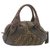 Fendi handbag Brown Cloth  ref.308465