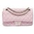 Splendid Chanel bag 2.55 in old pink quilted leather, Garniture en métal argenté  ref.308524