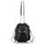 Yves Saint Laurent YSL Black Teddy Leather Bucket Bag White Pony-style calfskin  ref.308693