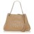 Gucci Brown Soho Chain Leather Tote Bag Beige Pony-style calfskin  ref.308831