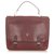 Cartier Red Must de Cartier Leather Handbag Dark red Pony-style calfskin  ref.308848