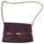 Dior Handtaschen Bordeaux Leder Leinwand  ref.308946
