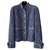 Chanel 8,5K $ 2020 Giacca di tweed Blu  ref.309367