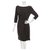 Ralph Lauren Dresses Black Beige Polyester Elastane  ref.309373