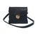 Studio Pollini Handtaschen Schwarz Leder