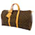 Louis Vuitton Brown Monogram Keepall 50 Marrone Pelle Tela  ref.309517