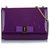 Salvatore Ferragamo Ferragamo Purple Vara Ginny Patent Leather Crossbody Bag  ref.309598