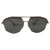 Loewe Grey geometrical aviator sunglasses Metal  ref.309732