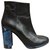 Autre Marque Kalda p ankle boots 36 Black Blue Leather  ref.309808