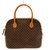 Céline Celine handbag Brown Cloth  ref.309848