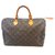 Louis Vuitton Speedy 35 monogramma Marrone Pelle  ref.310064