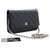 CHANEL Caviar Wallet On Chain WOC Black Shoulder Bag Crossbody Leather  ref.310104