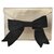 Yves Saint Laurent YSL Gold Leather Clutch Bag Black Golden Pony-style calfskin  ref.310156